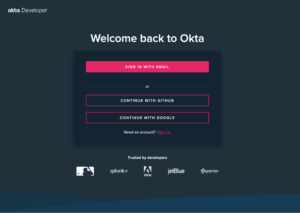 Okta Developer Admin Consoleでの設定